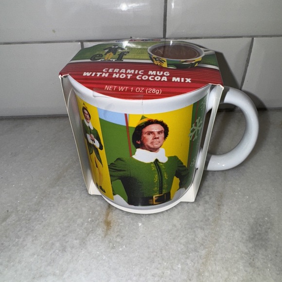 Other - Galerie Warner Brothers Buddy The Elf Coffee Tea Cocoa Cup Mug Ninny Muggins